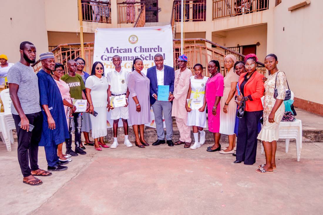 School management, staff and guests at the Senior School ceremony